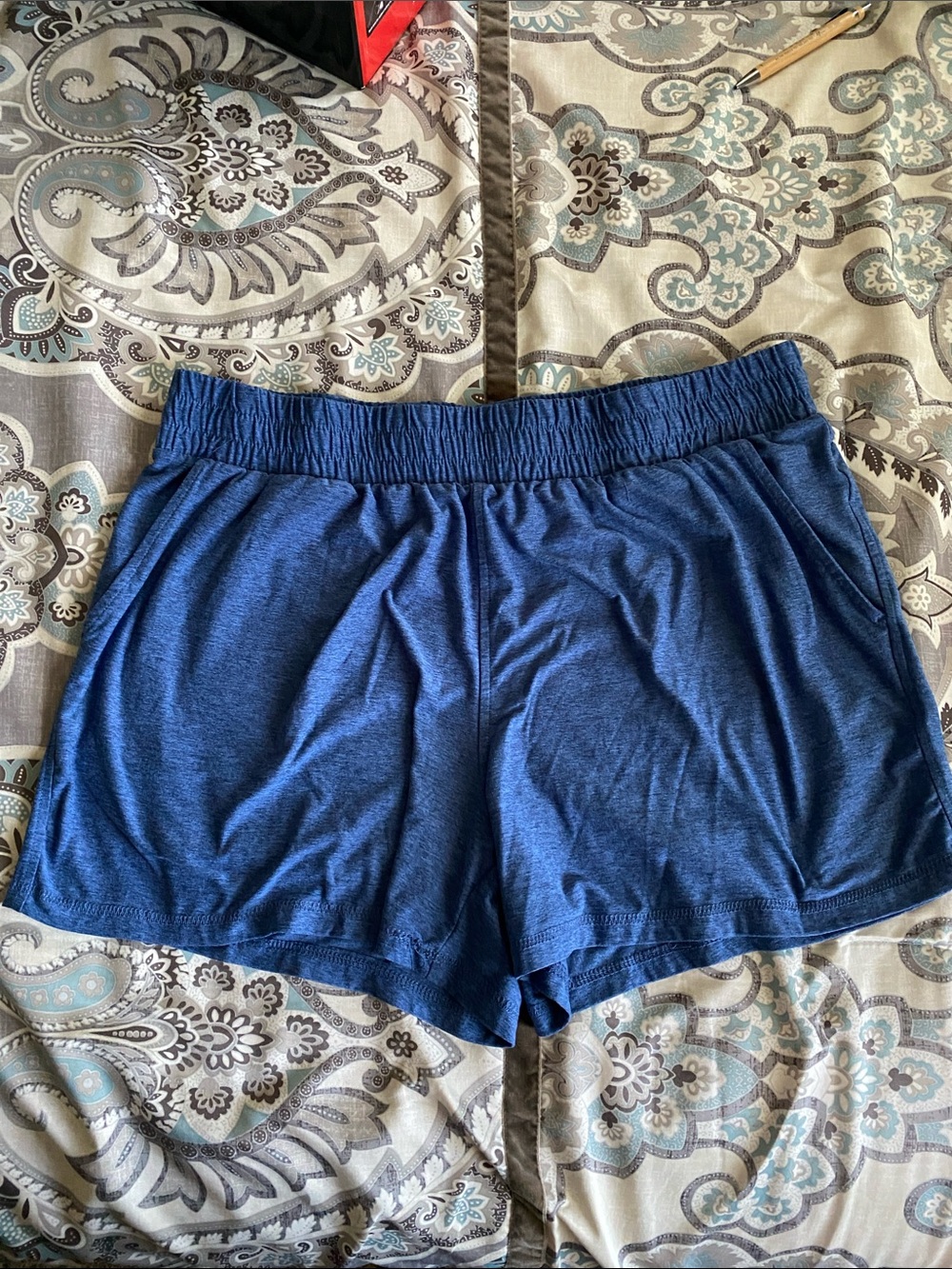 Athletic works shorts Heather Blue Women’s Size XXL 20 NWOT